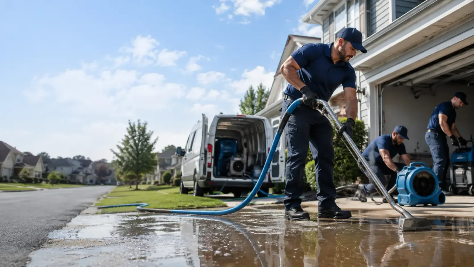 Storm-Related Flood Cleanup in Allouez, MI